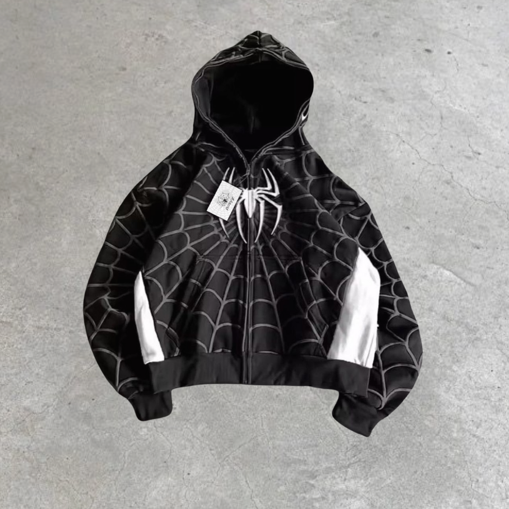 "Black" Spidey zip up hoodie