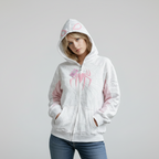 "White" Spidey zip up hoodie